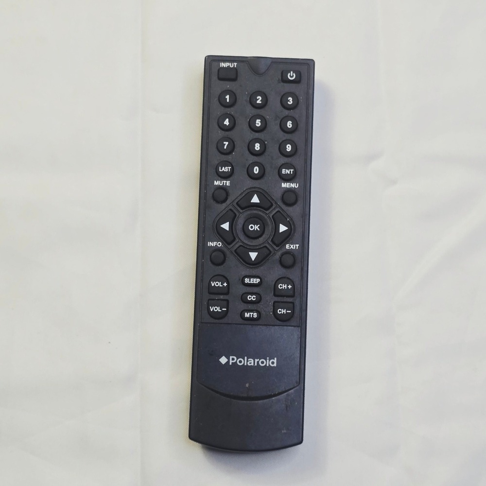 Polaroid RC42C RC-6078 TV Remote for FLM1514 FLM1514B FLM1517 FLM153B Black